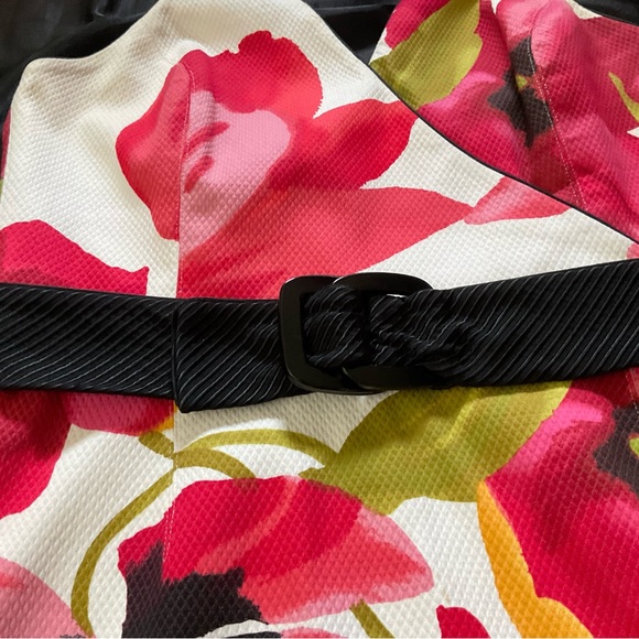 DAVID MEISTER Floral Halter Cocktail Dress - Picture 6 of 8